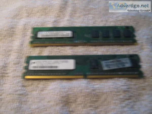 Two Memory Sticks - Both Work.