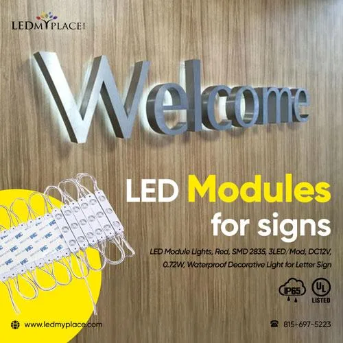 Shop Now LED Modules for Signs and Saves 50% of electricity