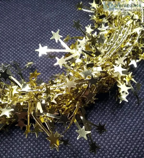 Two AC Moore Mini Star Garlands