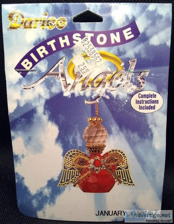 Two Birthstone Angel Kits (January)