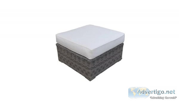 Outdoor Ottoman with Cushion Cozy Corner Patios