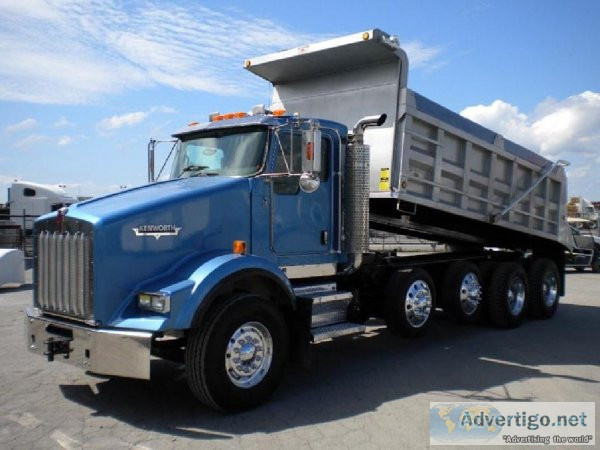 Contact us for your next dump truck loan - (We handle all credit