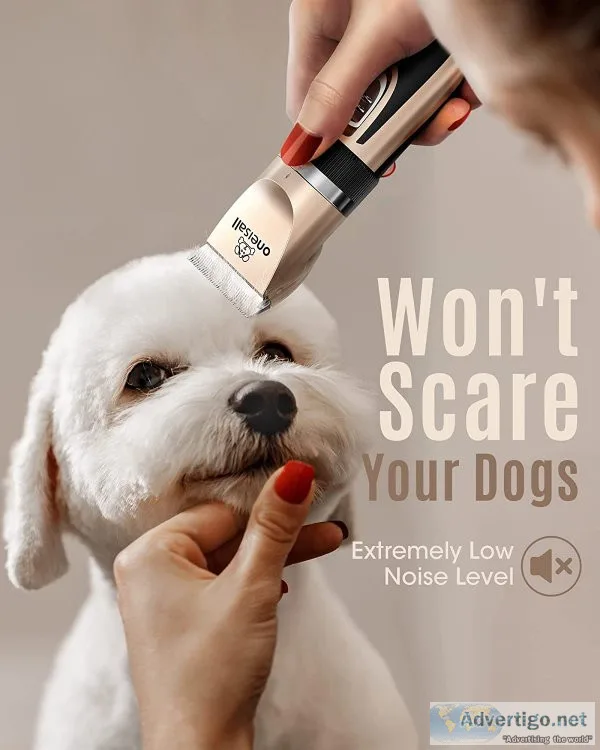 Oneisall dog shaver clippers set for dogs cats