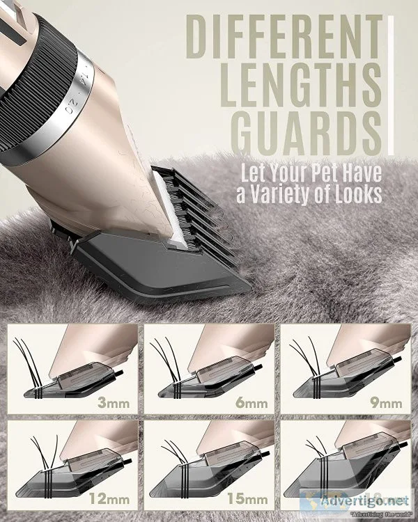 Oneisall dog shaver clippers set for dogs cats
