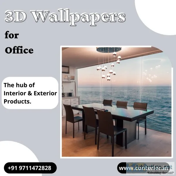 3d designer wallpaper in delhi-conterior