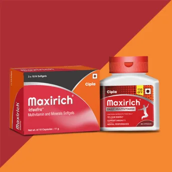 Buy best multivitamin for women & men by maxirich