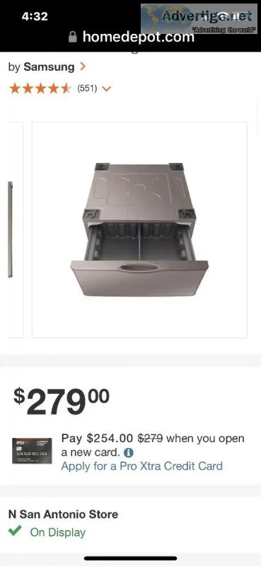 Samsung pedestals