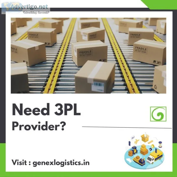 Avail third-party logistics solution provided by genex logistics