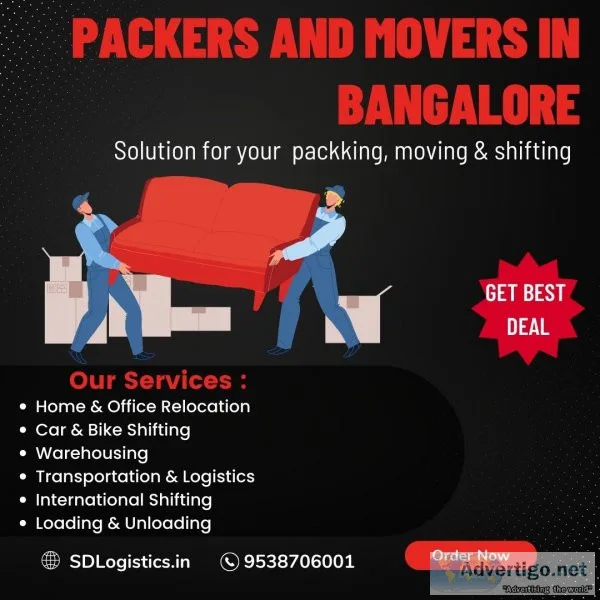 Packers and movers in bangalore