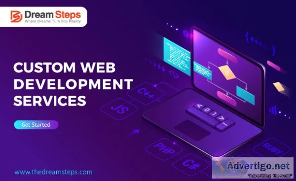 Custom web development services