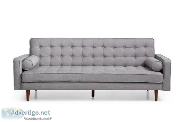 Sofa Bed 3 Seater Button Tufted Lounge Set For Living Room Couch