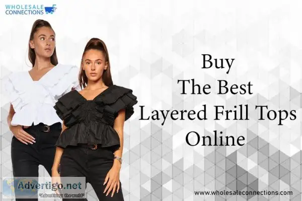 Buy The Best Layered Frill Tops Online