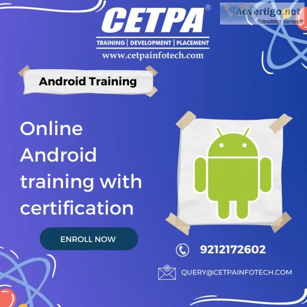 Get certification for your android training