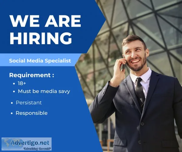 eARN 1599 AS A SOCIAL MEDIA SPECIALIST