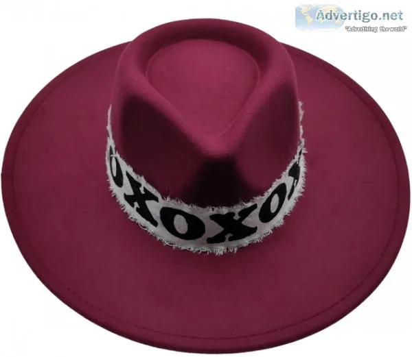 Designer Hugs And Kisses Fedora Hats Online - Scarves and Fedora