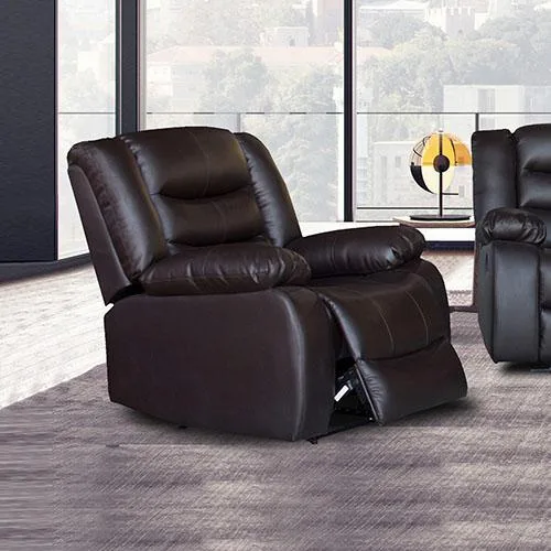 Single Seater Recliner Sofa Chair In Faux Leather Lounge Couch A