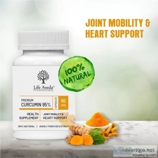 Life aveda curcumin 95% prospect capsules