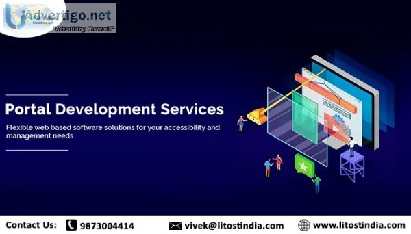 Why do you require web portal development service?