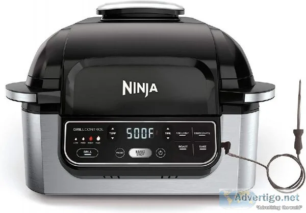 Ninja Foodi Pro 5-in-1 Integrated Smart Probe and Cyclonic Techn