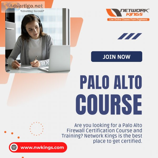 Palo alto firewall training with certification
