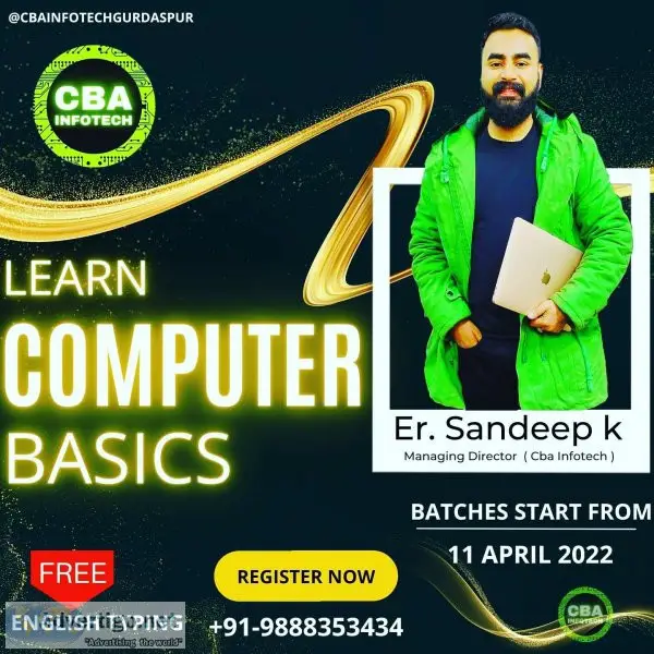 Best basic computer courses in gurdaspur