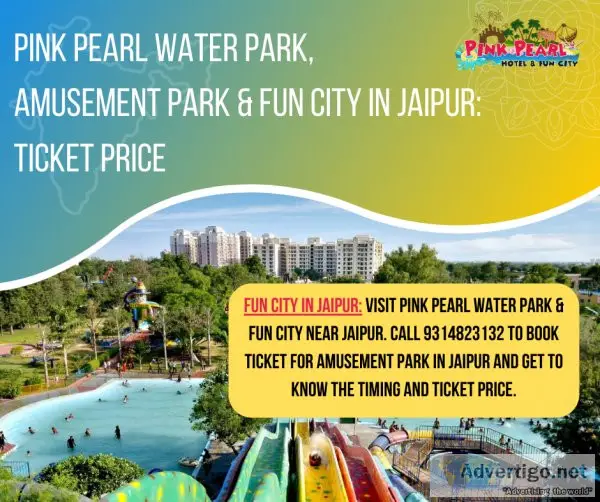 Pink pearl water park, amusement park & fun city in jaipur: tick