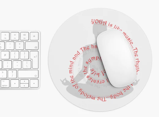 Yoga Mouse Pad