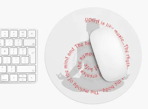 Yoga Mouse Pad