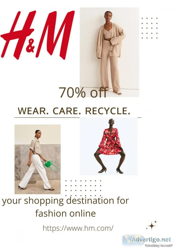 H&M Independence Day Sale Is Now Live. Get Up To 70% Discount
