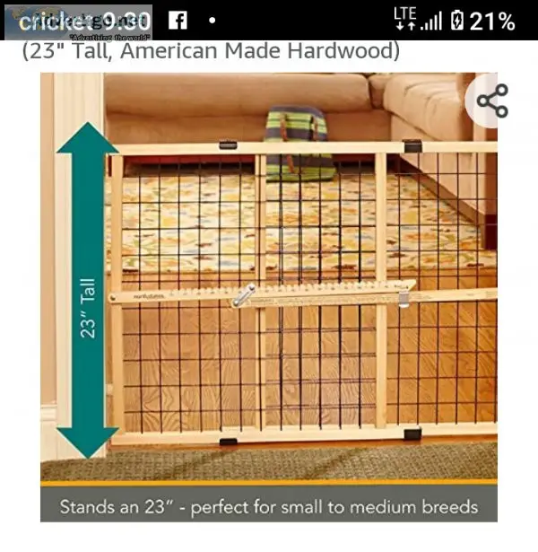 Collapsible Baby and Pet Gate