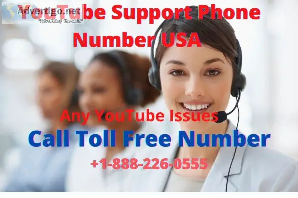 Youtube support phone number usa +1-888-226-0555