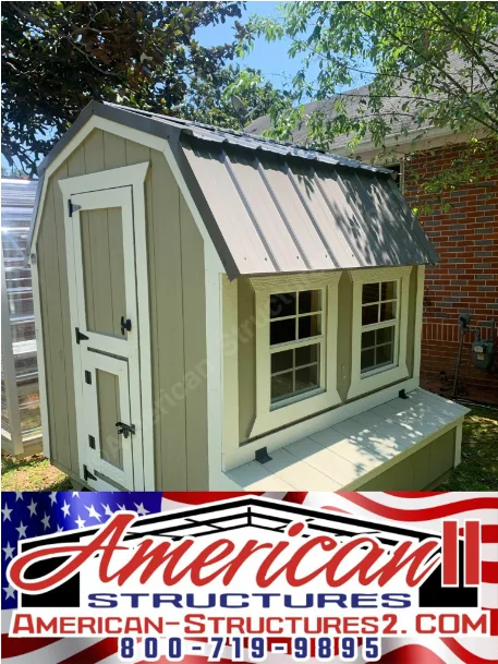 6X6X5 BARN STYLE CHICKEN COOP