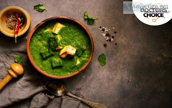 Restaurant style palak paneer at home