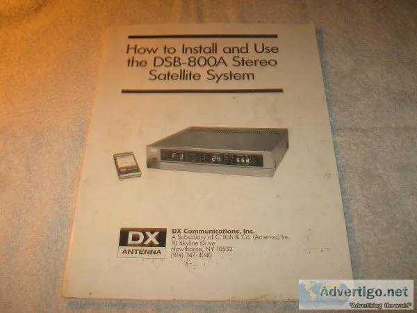 DX Communications - How to Install and use the DBSA-800A Stereo 