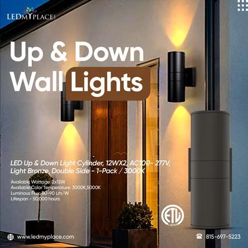 Buy Now Up and Down Wall Lights for Your Home with LEDMyplace