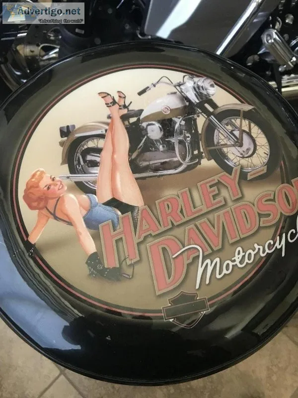 Four Harley Davidson Bar Stools - 300 (Tucson)
