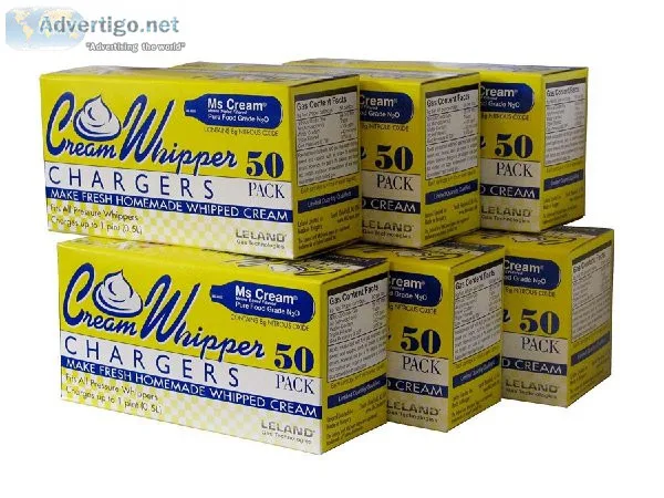 Cream Deluxe Gold N2O Cream Charger 615g