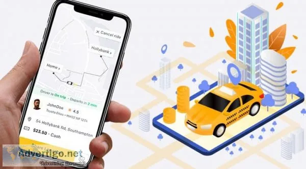 Taxi booking app development