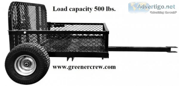Off-Road Utility Trailer Load capacity 500 lbs