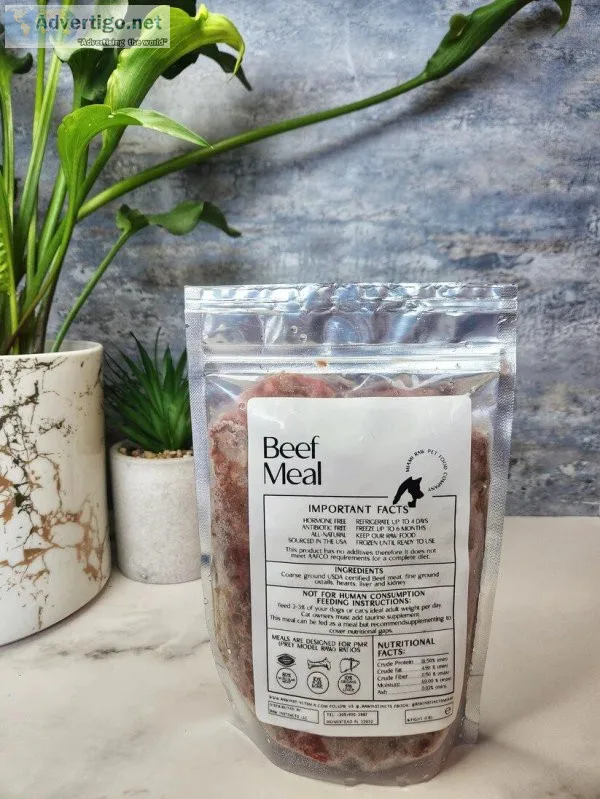 Raw Beef Meal in Miami  Raw Instincts Mia