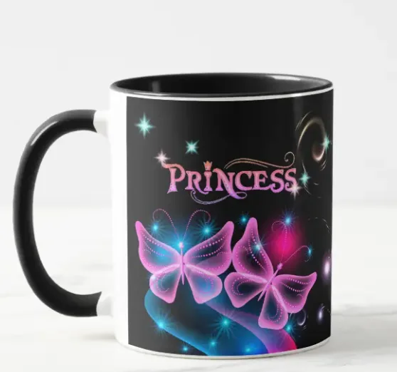 Butterfly Princess Mug