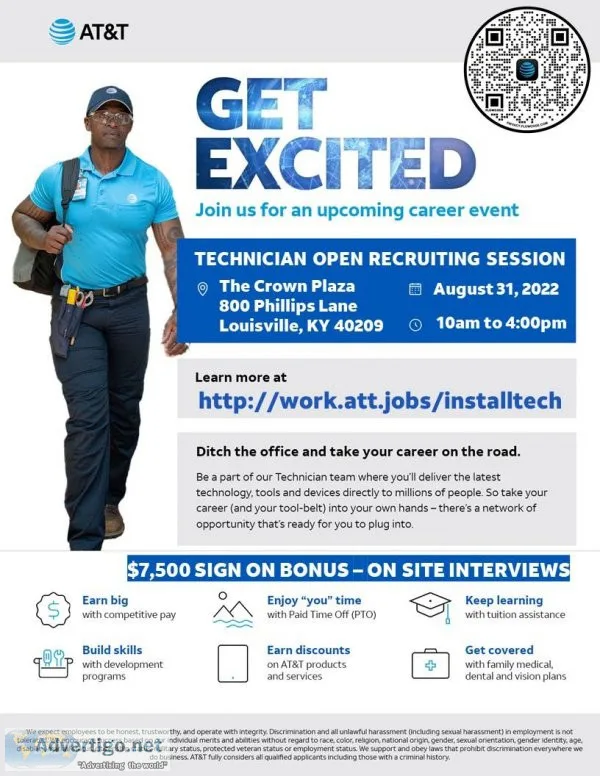 Technician Open Recruiting Session - Louisville KY