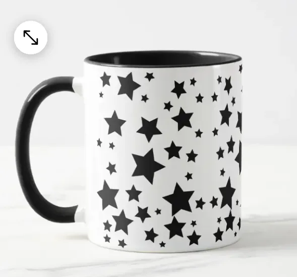 Black Stars Mug