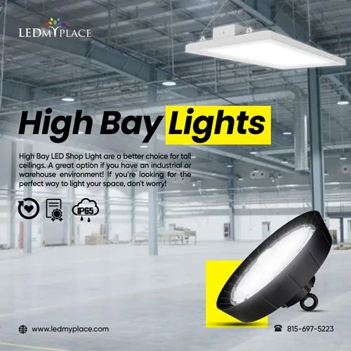 Get the Brightness You Need with High Bay Lights from LEDMyplace
