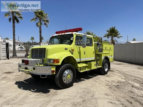1999 INTERNATIONAL 4800 CREW CAB FIRE TRUCK 38402224