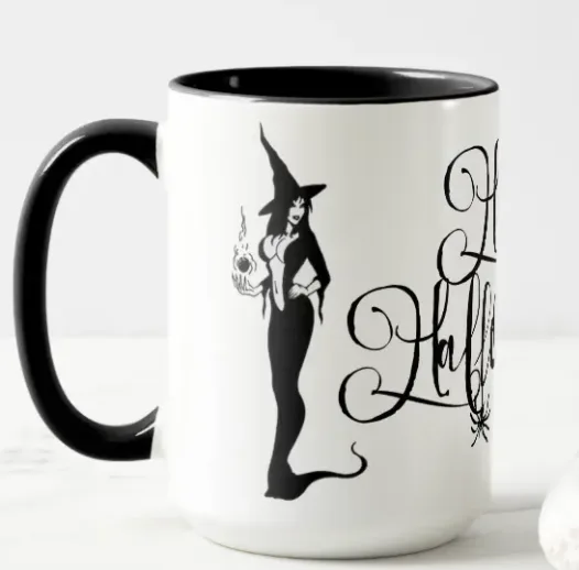 Happy Halloween Witch Mug