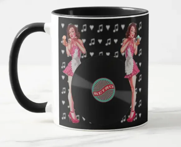 Retro Twins Mug
