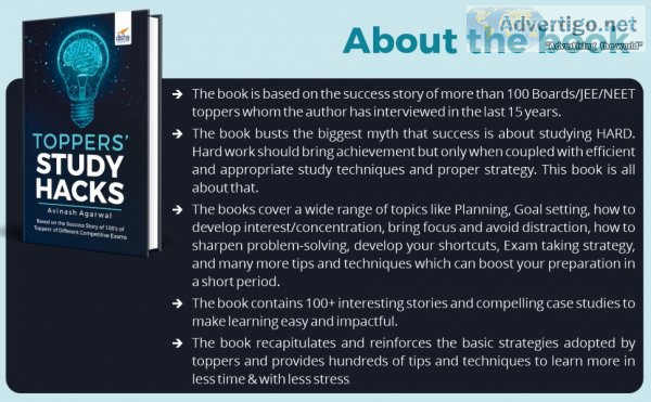 Buy toppers study hacks for efficient learning