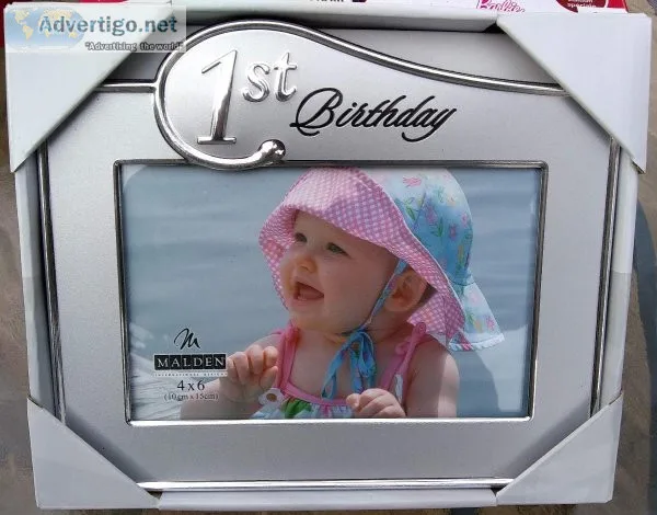 New Hallmark &quot1st Birthday&quot photo frame