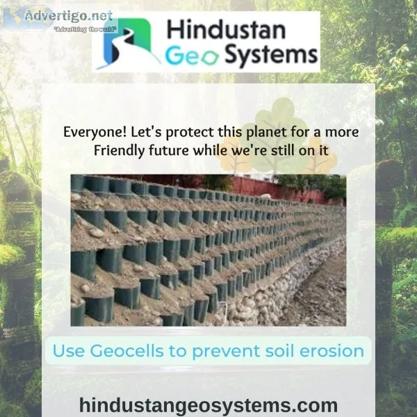 Buy geocell ground grid from hindustan geosystems